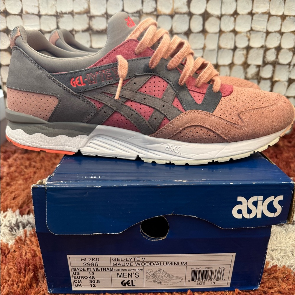 ASICS Gel-Lyte V Men’s 13 mauve wood/aluminum